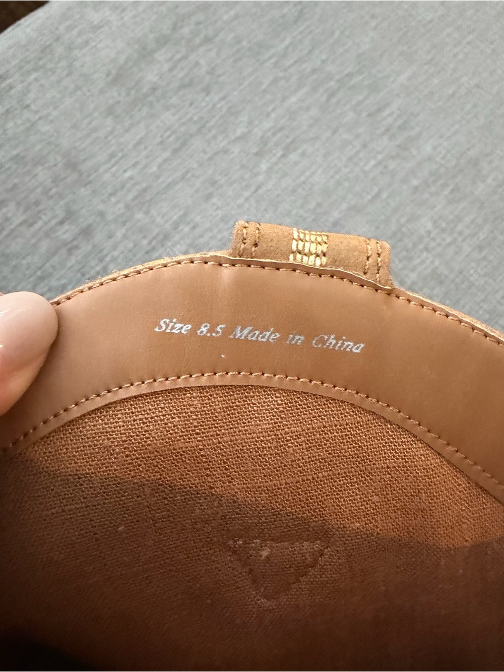 Women’s Dolce Vita Tan Western Cowboy Ankle Boots Sz. 8.5 - Picture 4 of 5
